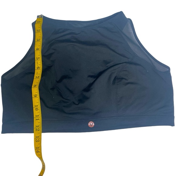 Livi Active - Low Impact, No-Wire Sports Bra in Black with Mesh Detail - Picture 1 of 3